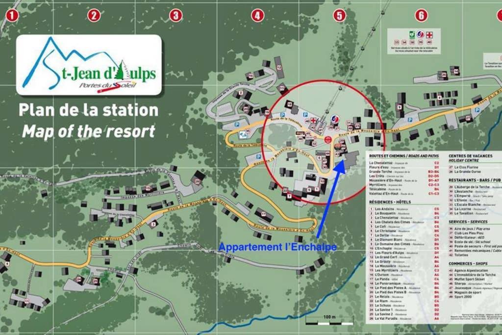 L'Enchalpe, Grand Et Lumineux Studio Avec Coin Montagne 5 Personnes, 60M Des Pistes, Piscine Couverte, Wifi, Grand Balcon Expo Est, Draps Non Compris แซงต์-ฌ็อง-โดลป์ ภายนอก รูปภาพ