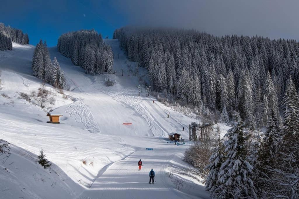 L'Enchalpe, Grand Et Lumineux Studio Avec Coin Montagne 5 Personnes, 60M Des Pistes, Piscine Couverte, Wifi, Grand Balcon Expo Est, Draps Non Compris แซงต์-ฌ็อง-โดลป์ ภายนอก รูปภาพ