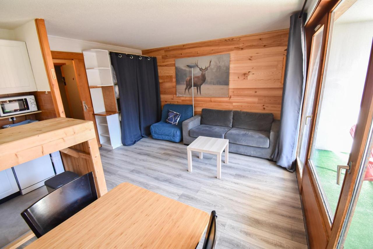 L'Enchalpe, Grand Et Lumineux Studio Avec Coin Montagne 5 Personnes, 60M Des Pistes, Piscine Couverte, Wifi, Grand Balcon Expo Est, Draps Non Compris แซงต์-ฌ็อง-โดลป์ ภายนอก รูปภาพ